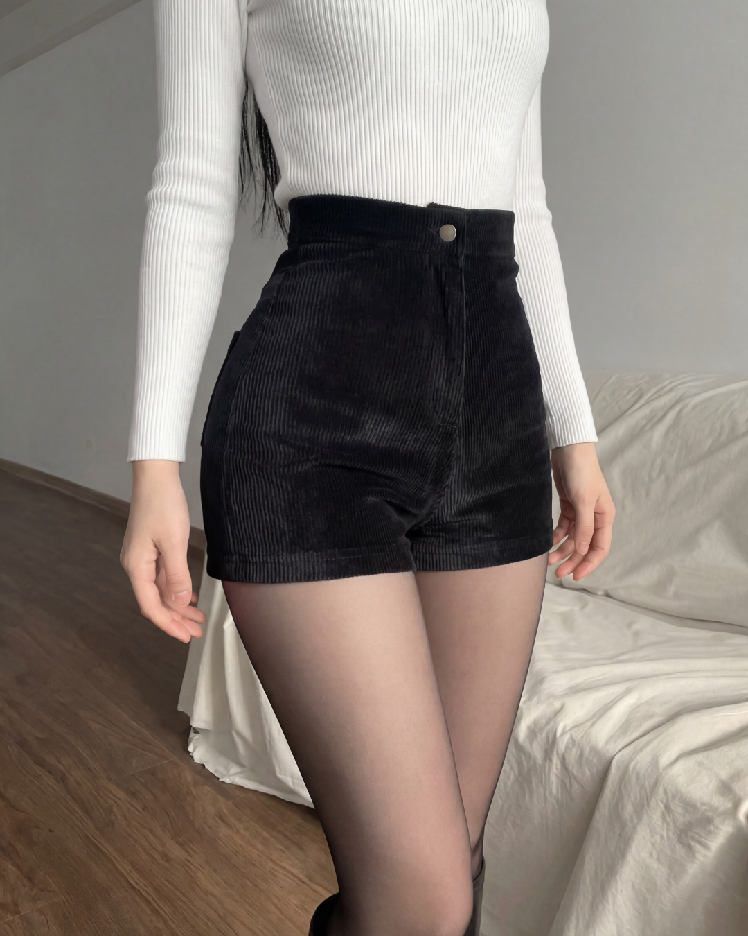 ivy corduroy shorts