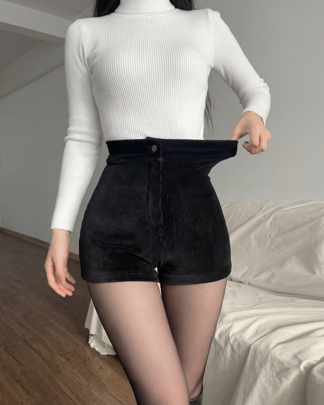 ivy corduroy shorts